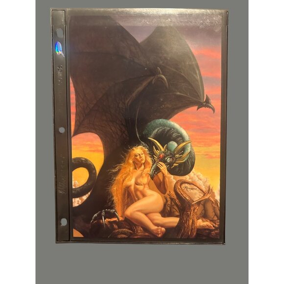Set Of 5 Rowena Morrill Fantasy Art Prints In Protective Sleeves mystical 10x7 - Picture 7 of 14
